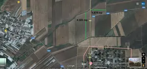 Buzau - Florica, teren arabil, 9379 mp, DN2   E 85