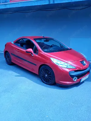 Peugeot 207 CC Cabriolet Roșu  Impecabil  - imagine 9