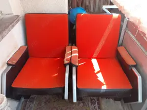 Vand doua fotolii cu spatar reglabil - imagine 3