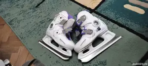Patine gheață pt copii marca OXELO. 