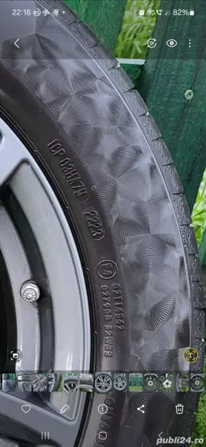 Jante 17 BMW G30 G31 + cauciucuri dot 2023 - imagine 5