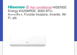 aer conditionat 9000 btu nou 