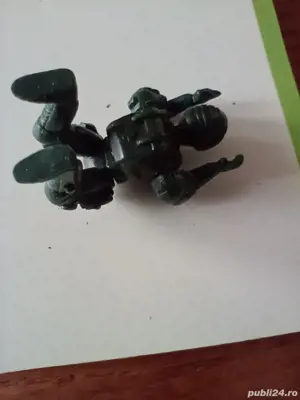 2 Figurine identice soldăței parașutiști, 3 cm - imagine 2