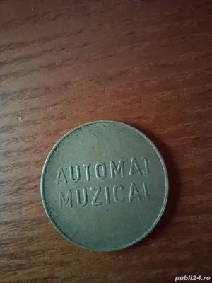 Monedă rară jeton MCI pentru automat muzical, anii 50, 60