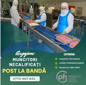 Angajăm muncitori în Germania salariu 1800 2500 NET + cazare