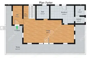 Casa individuala in Cisnadioara cu 4 camere 2 bai terasa teren 1170 mp - imagine 6