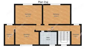 Casa individuala in Cisnadioara cu 4 camere 2 bai terasa teren 1170 mp - imagine 7