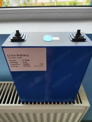Baterie litiu 3.2V, 280Ah, LiFePO4 EVE LF280K putere 896Wh, pentru panouri solare