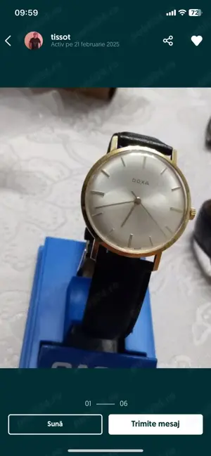 Ceas Doxa 14 k barbatesc 