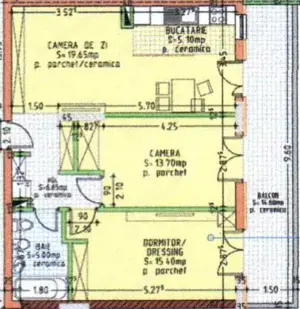 Apartament de vanzare, cu 3 camere, balcon mare, panoramă superbă, complex nou - imagine 9
