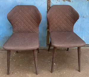 Set 2 Scaune; Scaun tapitat Fix Confortabil