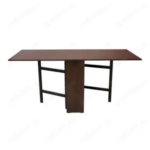 Masa plianta, 8 persoane, Wenge, 177x77x80 cm - NOU