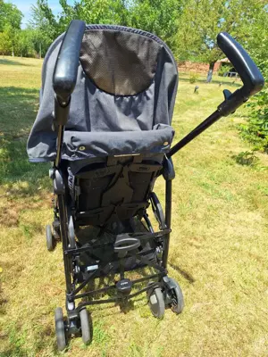 Vand carucior Peg Perego Pliko Mini. Cărucior cu umbrelă utilizare 0-3 ani, Albastru marin - imagine 2