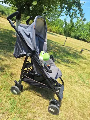 Vand carucior Peg Perego Pliko Mini. Cărucior cu umbrelă utilizare 0-3 ani, Albastru marin - imagine 3