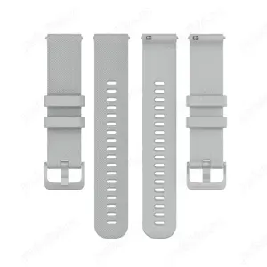 Curea ceas silicon GRI -  NOUA sigilata 20mm de Calitate ! - imagine 3