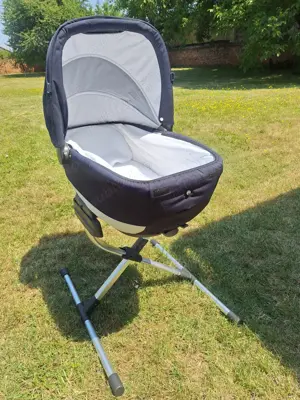 Vand Carucior sistem 3in1,Otutto Deluxe Vichy Dark Bleu,Inglesina (0- 4ani) utilizat stare excelenta - imagine 2