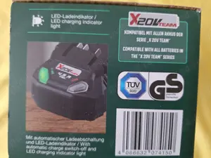 Incarcator pentru baterii Parkside de 4,5 A, 20V, model PLG 20 C3  - imagine 2