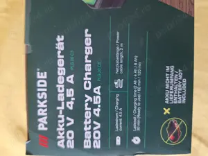 Incarcator pentru baterii Parkside de 4,5 A, 20V, model PLG 20 C3  - imagine 3