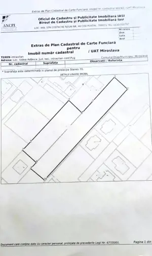 Teren Intravilan - ocazie rară 3315 mp toate utilitățile la asfalt Tudor Neculai - imagine 6