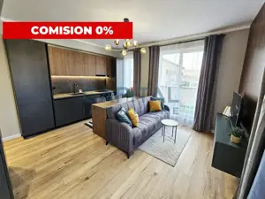 Comision ZERO! Apartament 2 camere cu terasa 23 mp Floresti mobilat utilat nou