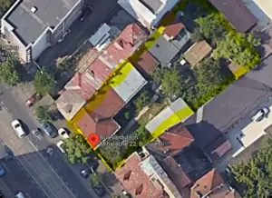 Teren Piața Victoriei 559mp (Casa 4 camere + teren in curte comuna 1000mp)