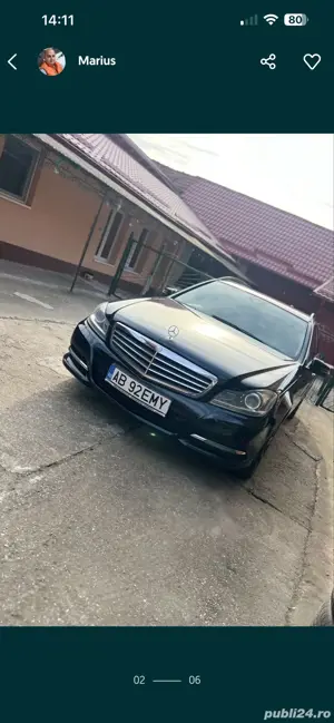 Mercedes C class Facelift 2013