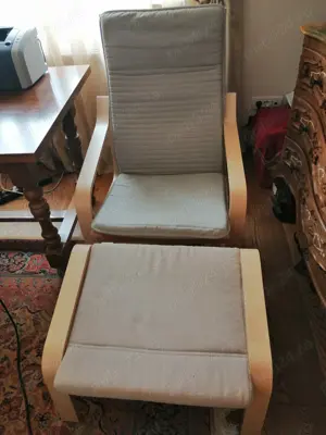 Vând fotoliu cu taburet pentru relaxare - imagine 3