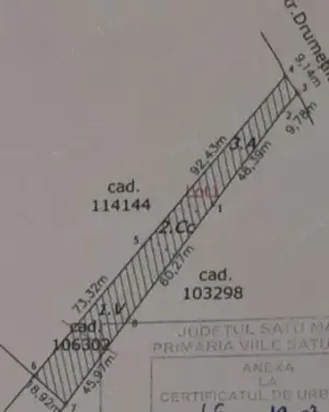 Vand teren intravilan Viile Satu Mare