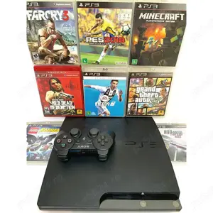 Playstation 3 Ps3 slim 320 GB Modat 20 jocuri