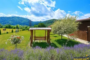 Refugiu pretios:jacuzzi, lemn masiv,2.000 mp teren,4 dormitoare, cuptor, investitie turistica. - imagine 3