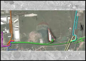 Teren 2Ha  Drumul Intre Tarlale - A2, pretabil hale + birou (Glina)