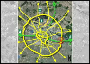 Teren 2Ha  Drumul Intre Tarlale - A2, pretabil hale + birou - imagine 3