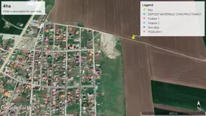 23August- teren extravilan 4ha D 100 la ambele capete str. Emil Bota cartierul spre mare - imagine 3