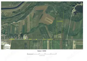 Teren intravilan cu deschidere mare la DN1, lângă Oradea 