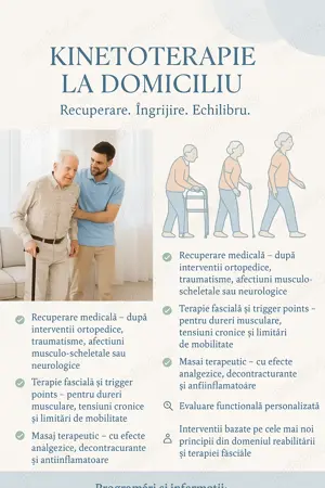 Kinetoterapie la domiciliu 