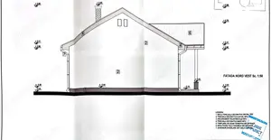 Vând teren intravilan 500mp, proiect aprobat și autorizație valabilă, utilități   Nicula, jud. Cluj 