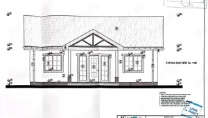 Vând teren intravilan 500mp, proiect aprobat și autorizație valabilă, utilități   Nicula, jud. Cluj  - imagine 8