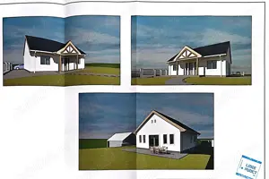 Vând teren intravilan 500mp, proiect aprobat și autorizație valabilă, utilități   Nicula, jud. Cluj  - imagine 3