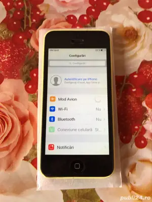 Vand tel iphone 5c liber de retea 4G  - imagine 3