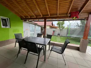 Casă de lemn autentică, 4 camere + încălzire cu șemineu și centrală pe lemne - imagine 13