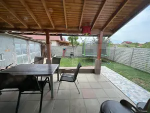 Casă de lemn autentică, 4 camere + încălzire cu șemineu și centrală pe lemne - imagine 12