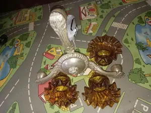 Lustră cu 3 brațe anii 70-80*