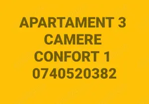 Apartament 3 camere ,confort 1,mobilat,utilat, REȘIȚA
