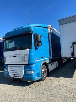 Cap tractor DAF+firmă transport opțional