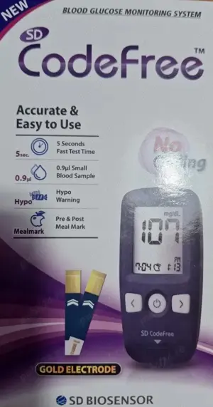 Aparat măsurat glicemie Codefree