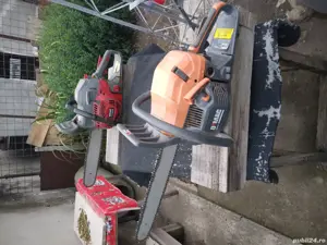 Drujba O-Mac MF 46 de 5 c.p. si drujba Rotakt de 3 c.p. - imagine 2