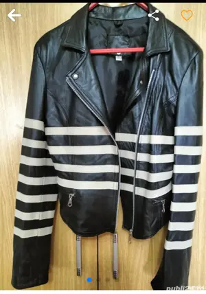 geaca din piele naturala 