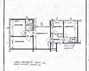 Apartament cu 4 camere de vânzare, ideal pentru familii, zona Simeria