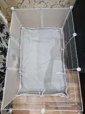 Țarc confortabil pentru animale mici   cu accesorii incluse - imagine 2