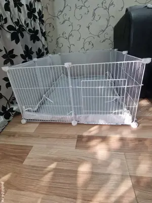 Țarc confortabil pentru animale mici   cu accesorii incluse - imagine 3